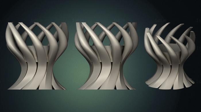 Vases (VZ_1194) 3D model for CNC machine